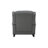 Fabien Gray Fabric Rocking Chair