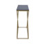 Hematite 100 Cm Console Table-2124216473-2127278693