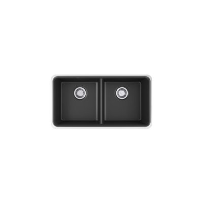 Gunnison 33.5'' L Double Basin Kitchen Sink