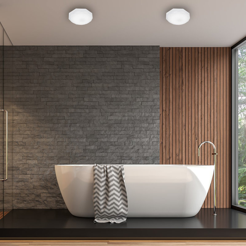 Eisen 4-Light 50.8cm Semi Flush Mount, 80cm H x 29cm W x 0.3cm D