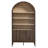 Nolan 74" Tall Arched Storage Display Cabinet Bookshelf-107335480
