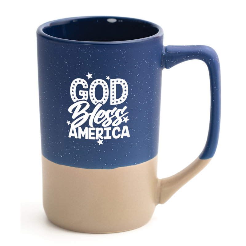 God Bless America Designer Mug, 16oz