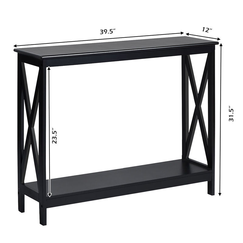 Console 39,5 po AMIRIE, Noir