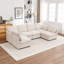 Canapé modulaire en U rembourré 6 pièces Miller-1423099743