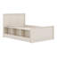 Lit plateforme en bois avec lit gigogne escamotable, cadre de lit avec espace de rangement ouvert latéral intégré-1628292924-1628292922