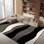 Ashal Abstract Grey/Black Area Rug