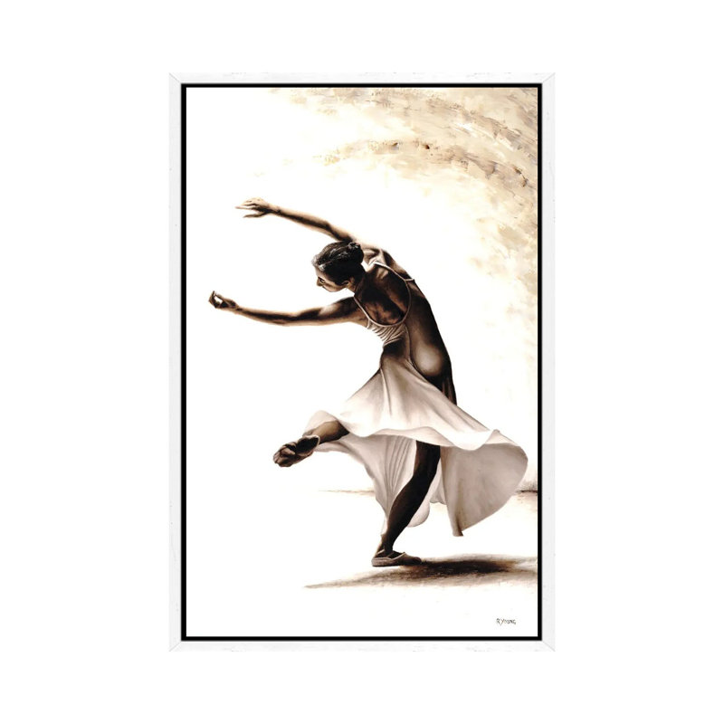 Eclectic Dancer by Richard Young - Gallery-Wrapped Canvas Giclée on Canvas, White Framed, 66.04 cm H x 45.72 cm W