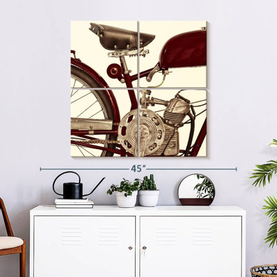 Italian Vintage Motorcycle Engine