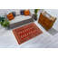 Tapis rouge rectangulaire unique de 3 pi 2 po x 5 pi 1 po Righley