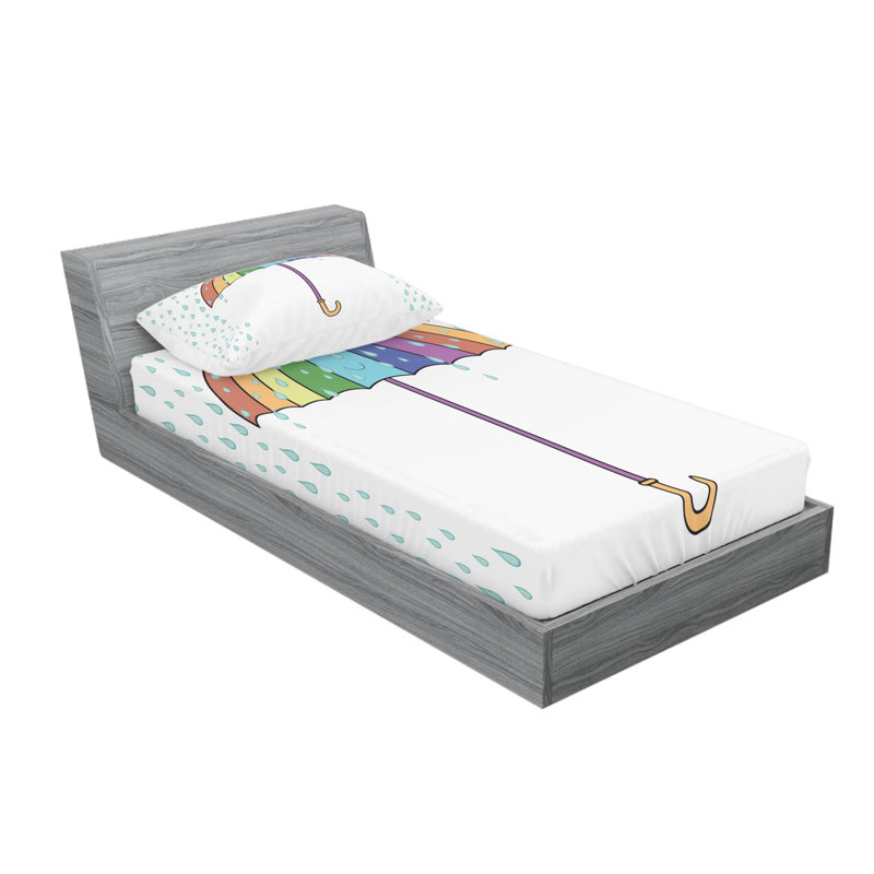 Microfiber Sheet Set, Twin XL Sheet Set with Fitted Sheet