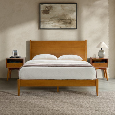Boneva Mid-Century Modern 3-Piece Bedroom Set