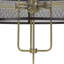Lustre tambour unique à 6 lumières