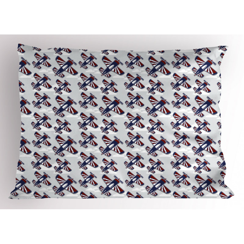 Classical Polyester Sham Set, Twin