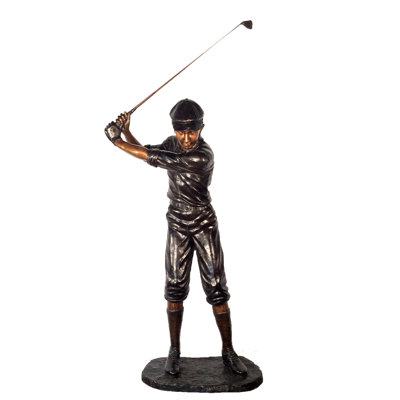 Bronze Garden Statue