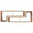 Grid 2 Piece Wood Accent Shelf-39245599
