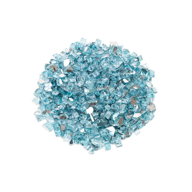 10 lb Verre de feu réfléchissant, Azuria