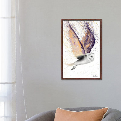 Opal Winged Owl by Ashvin Harrison - Print on Canvas