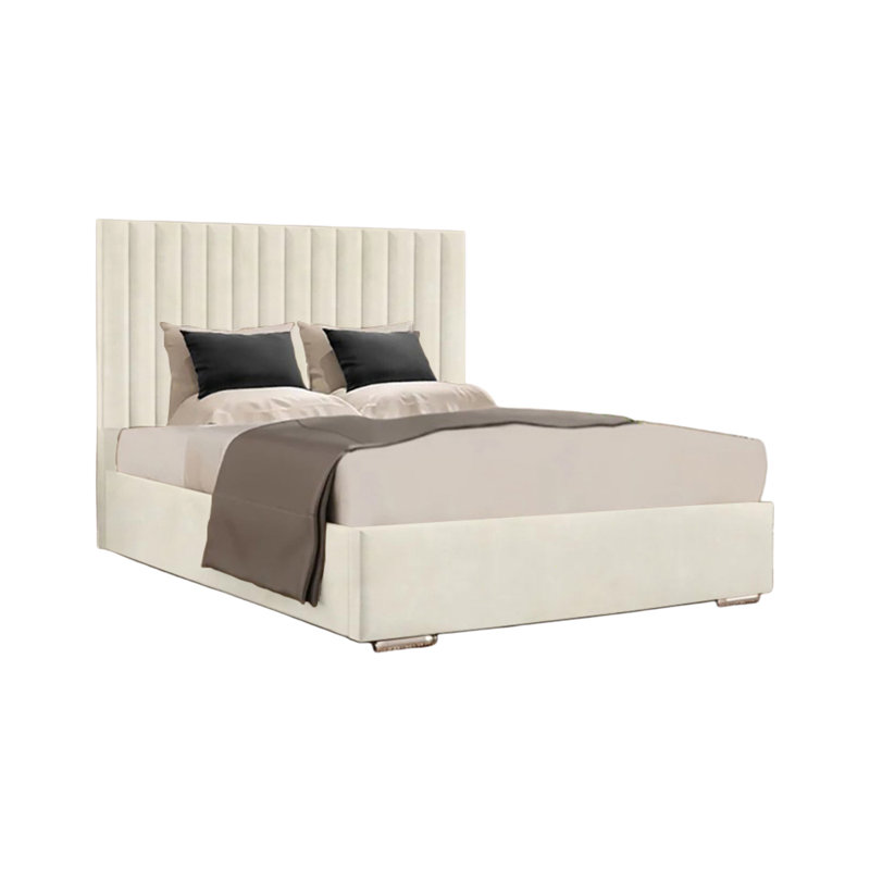 Celetha Bed Frame, Cream, Single (3')