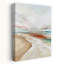 «Serene Coastal Horizon», art mural abstrait côtier-1038199613