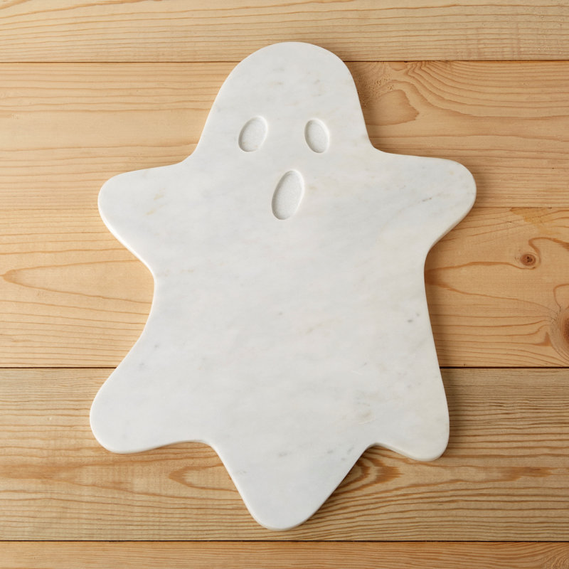 Ensemble de 4 sous-verres en marbre blanc