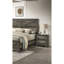 Table de chevet Farmhouse Rustic Grey