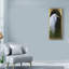 « gold frame aigrette », reproduction de peinture à l’acrylique sur toile tendue-33540065