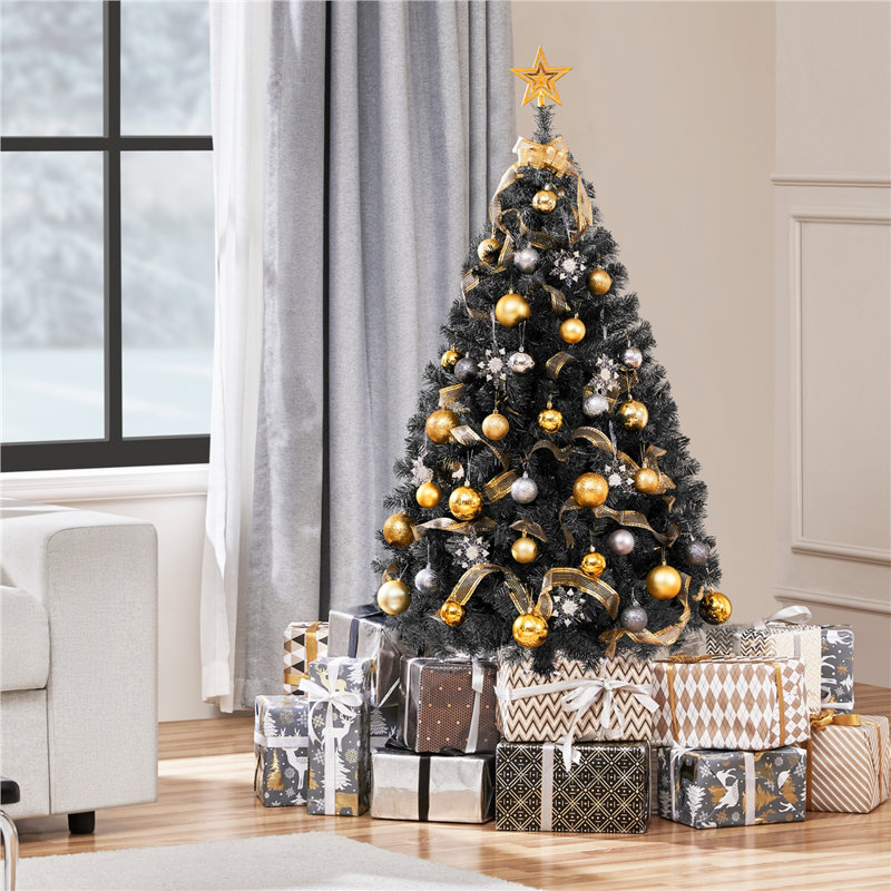 Artificial Spruce Christmas Tree, 4'