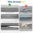 All-Weather Metal 3-Seat Patio Sofa With Cushions-718349533-718349534