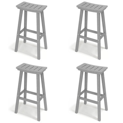 Tabourets de bar 29 po Hdpe Poly Lumber