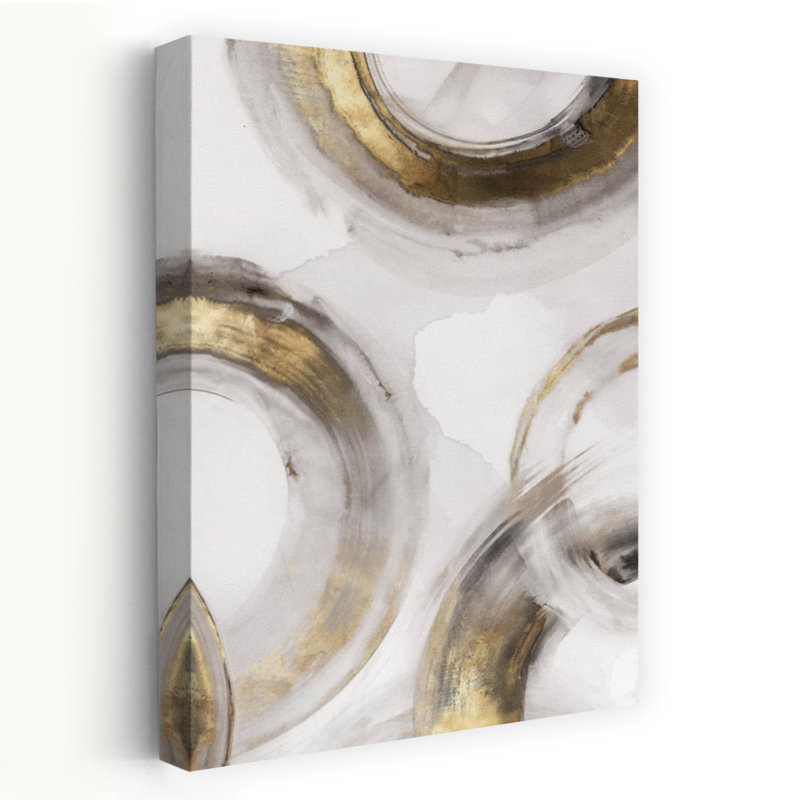 «Whirlwind Wonder I», art contemporain abstrait et élégant, H 36 po x l 24 po