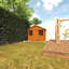 Tigercub Tiger Sheds 193.4cm W x 127.4cm D Outdoor Solid Wood Playhouse
