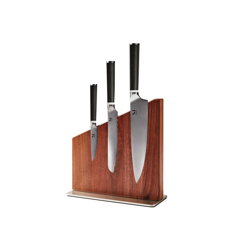 Trio & Stand Bundle, Almost Black, Walnut