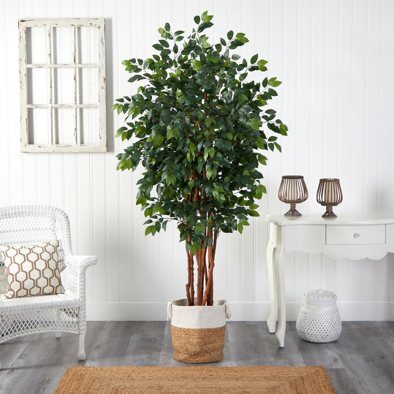 84'' Faux Foliage Tree in Planter