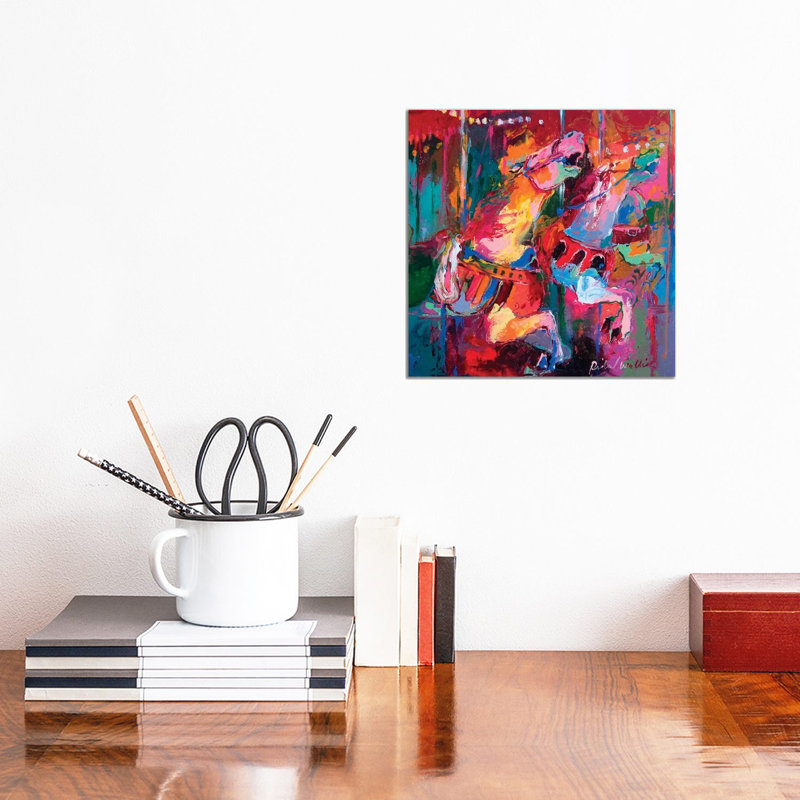 Art Car IV by Richard Wallich - Gallery-Wrapped Canvas Giclée on Canvas, 30.48 cm H x 30.48 cm W, Canvas