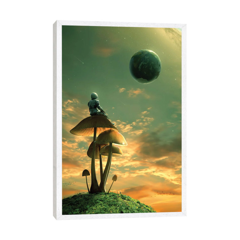 A Trip II by Nicebleed - Gallery-Wrapped Canvas Giclée on Canvas, White Floater Framed, 101.6 cm H x 66.04 cm W