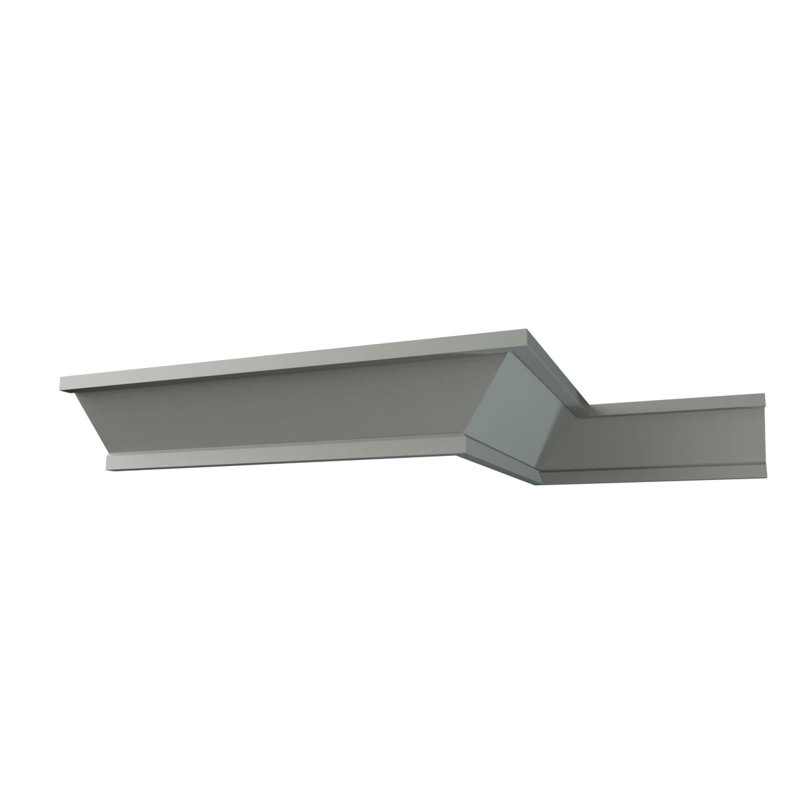 Darcy 94.5" Unfinished Polyurethane Crown Moulding