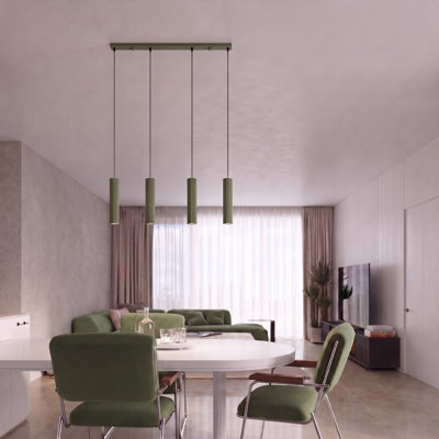 Pendant lamp Bonina 1 burgundy