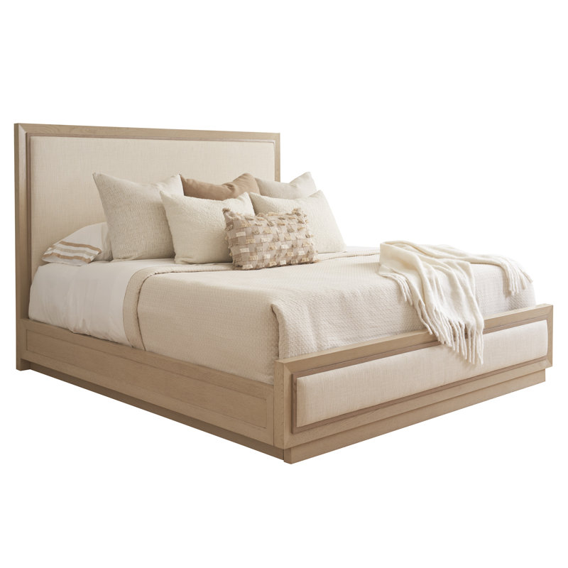 Sunset Key Grayson Upholstered Bed, Queen, Biscayne/Sand Drift