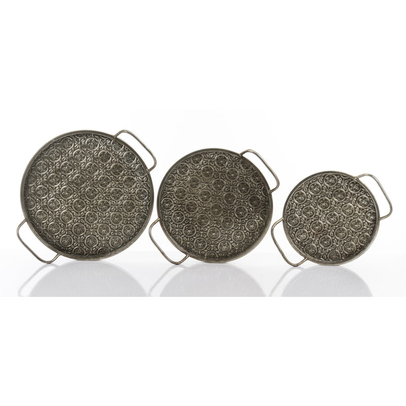 Bletsoe Metal Tray - Set of 3
