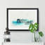 Rock Formations in Spain in Abstract - Picture Frame Graphic Art Print-55762785-55762786