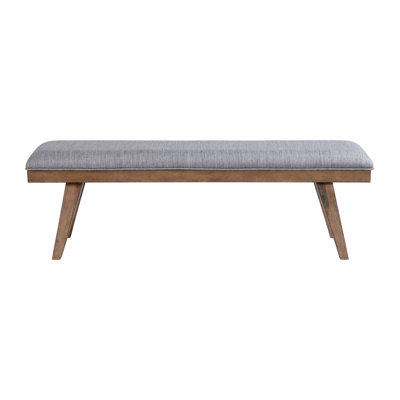 Raayan Polyester Blend Upholstered Bench