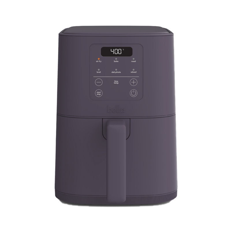Bella Slim 4.0 QT Air Fryer, Plum