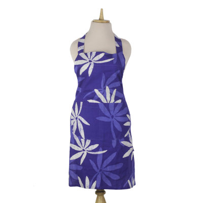 Tablier de cuisine en batik