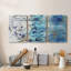 Waters Edge II - Toile tendue avec châssis de qualité supérieure - Prêt à être accroché-1866971195