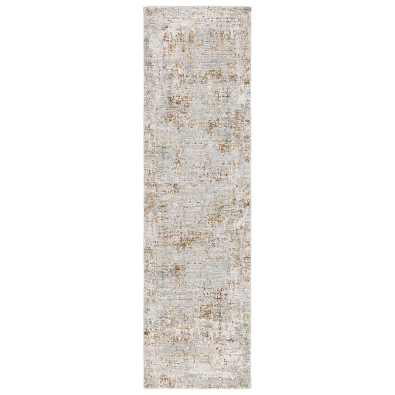 Tapis abstrait Laraway Performance, Tapis de couloir 2 pi 2 po x 8 pi