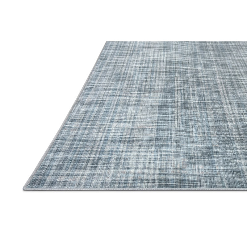 Hayat Area Rug with Non-Slip Backing, Rectangle 2' x 3'