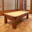 Table de billard rétro en bois massif et pierre 8 pi-130161209