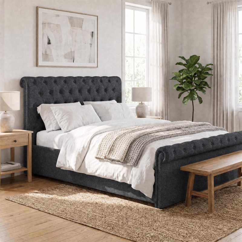 Upholstered Ottoman Bed