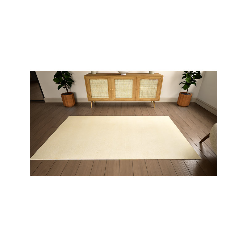 Striped Wool Hand Knotted Area Rug, 3.00 m x 2.00m