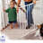 KidCo G2000 Safeway Top of Stairs Quick Release Baby Gate, 42.5 x 30.5 In,-71764005